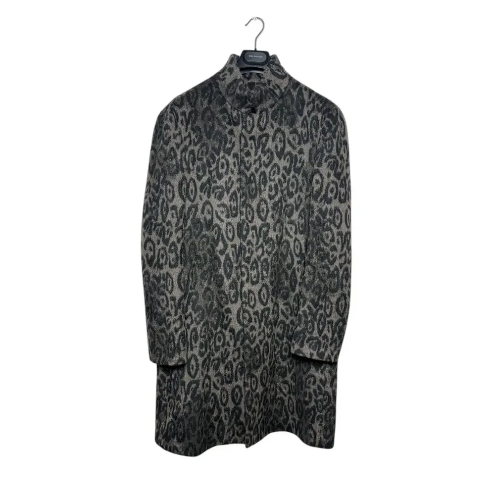 John Varvatos Leopard Print Coat Size 50 EU 40 US - Picture 3 of 8